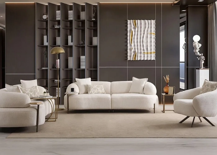 LOTUS WHİTE KOLTUK TAKIMI