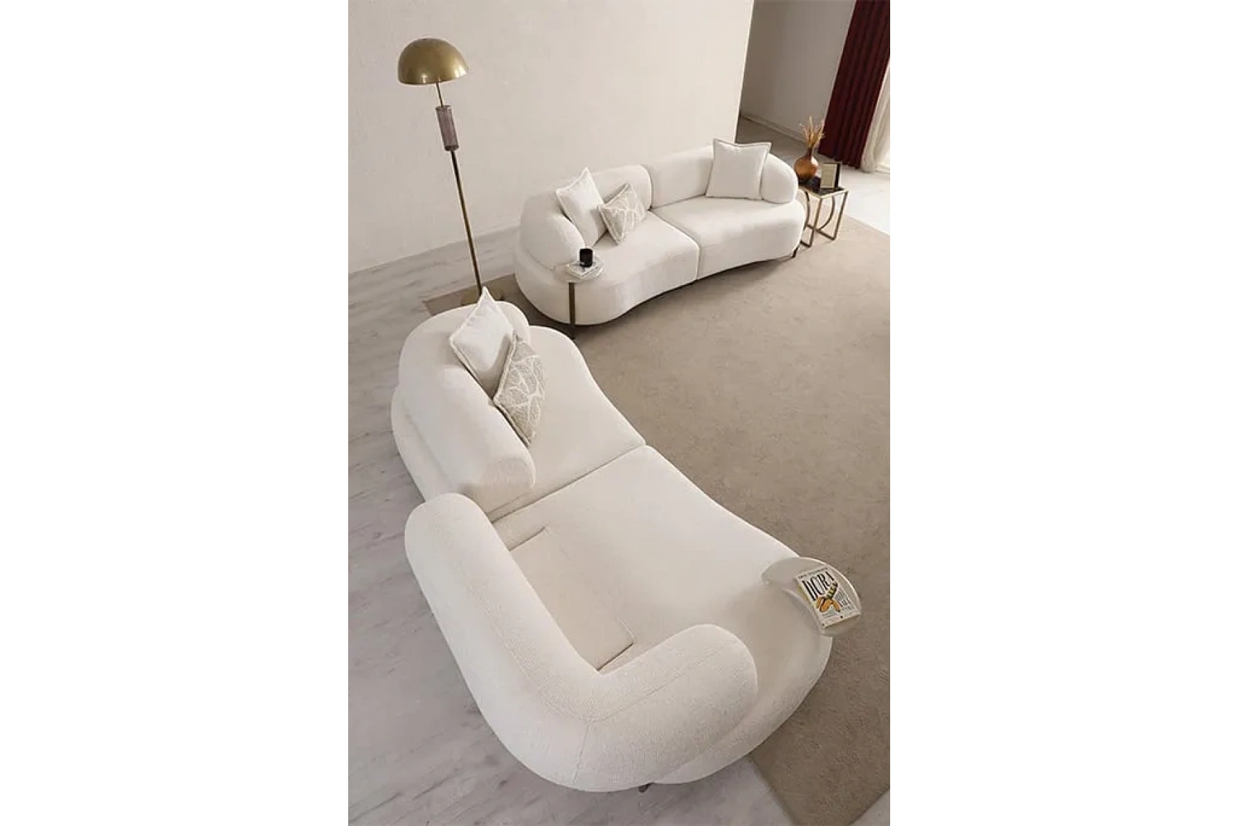 LOTUS WHİTE KOLTUK TAKIMI