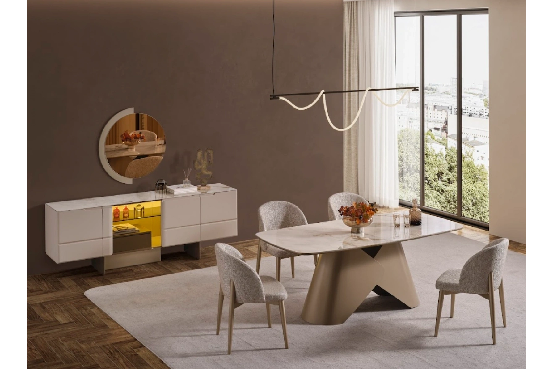 OSLO LUXURY YEMEK ODASI