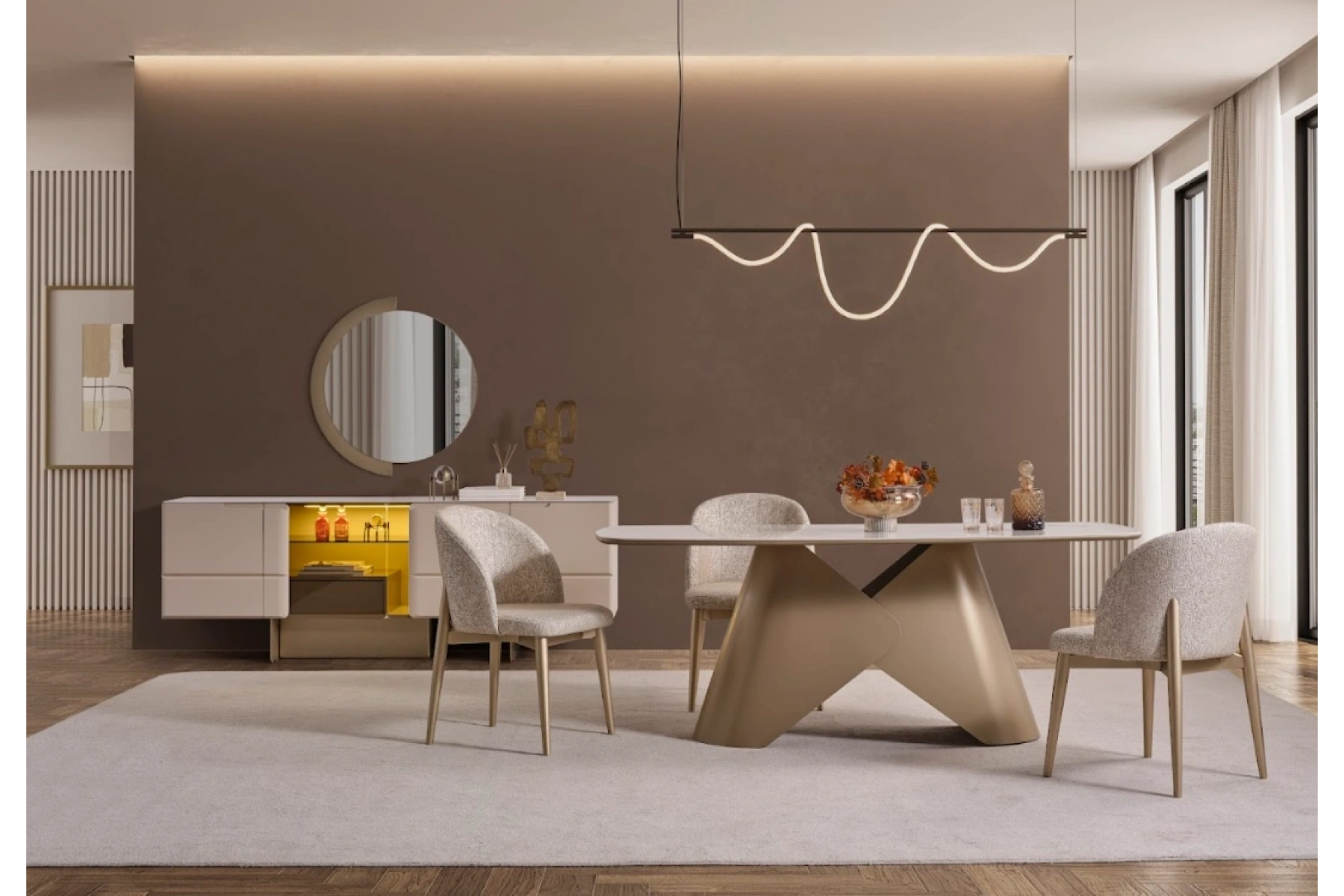 OSLO LUXURY YEMEK ODASI