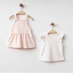 Eslenza Baby Badili Elbise 0143 Pembe