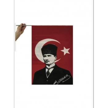 (10 ADET) 50X70 Sopalı Atatürk