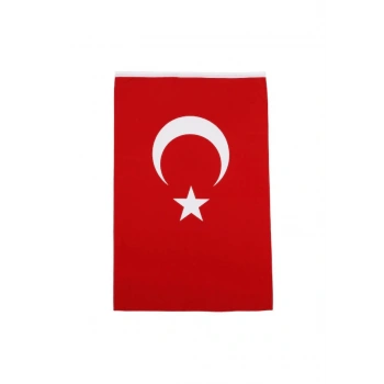 150X225 CM Kendinden Kulplu Türk Bayrağı
