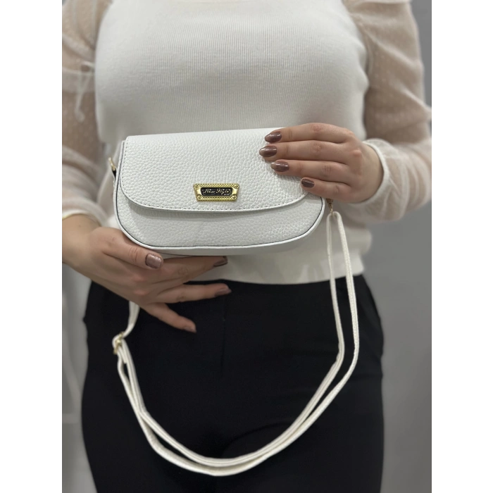 Beyaz cilt jessi çanta