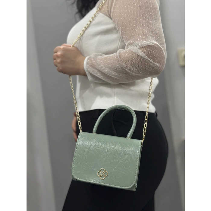 Mint cilt krash çanta