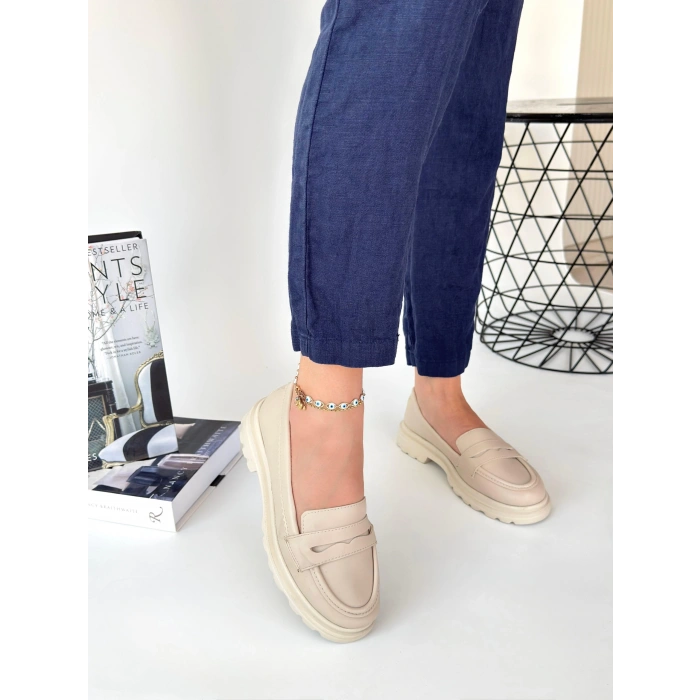 Narli Bej Cilt Oxford Ayakkabı