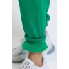 3 iplik şardonlu paça lastikli eşofman yeşil is001