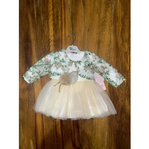 9-18 aylık prenses elbise sarı