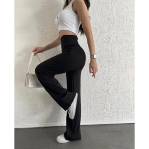 fitilli palazzo pantolon siyah