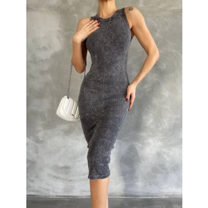 Halter yaka elbise aşit yıkamalı