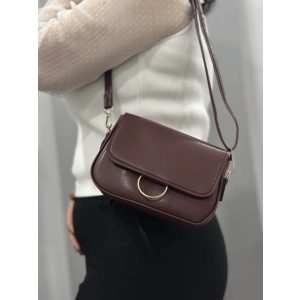 Kahve cilt mossi çanta