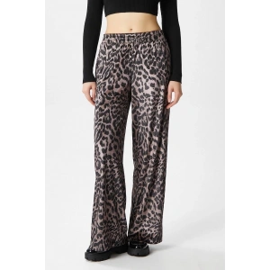Leopar desen pantolon