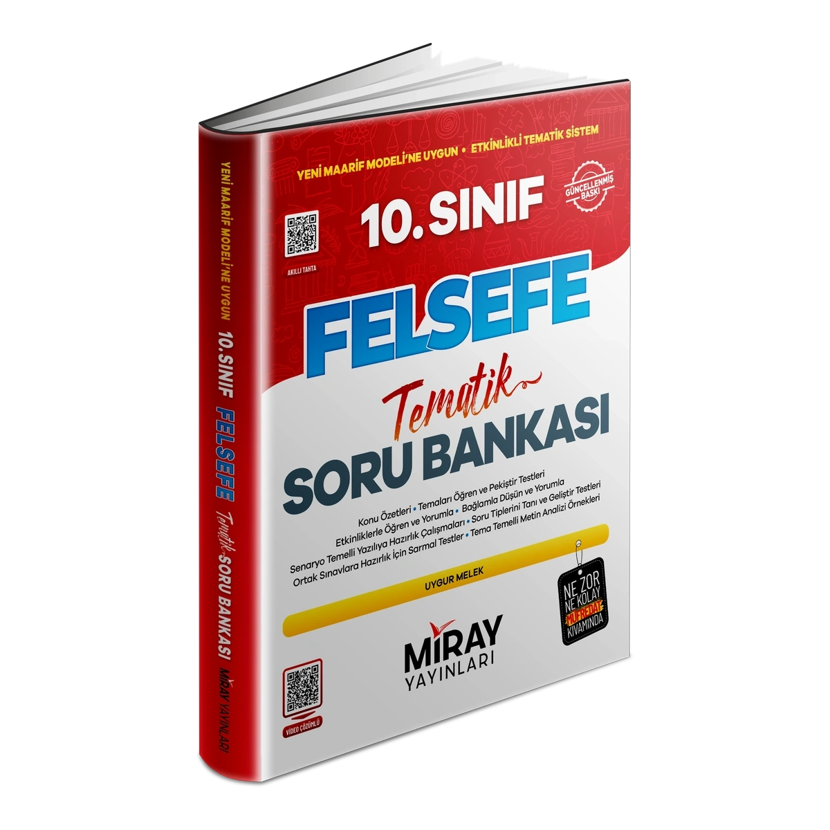 Miray 10. Sınıf Felsefe Konu Özetli Tematik Soru Bankası