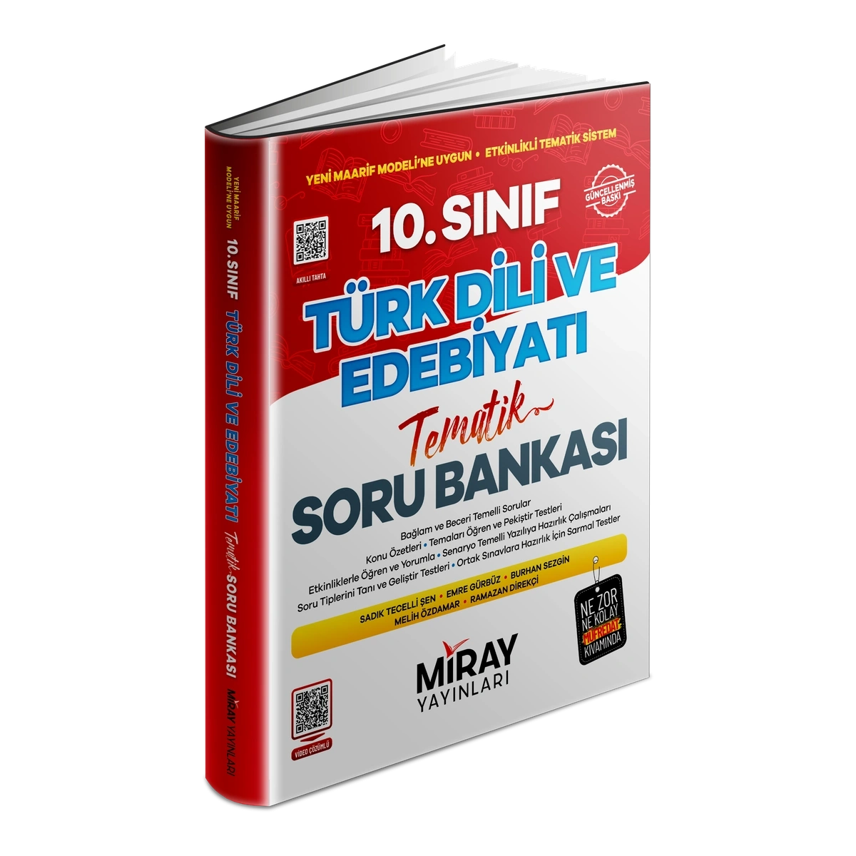 Miray 10. Sınıf Türk Dili ve Edebiyatı Konu Özetli Tematik Soru Bankası