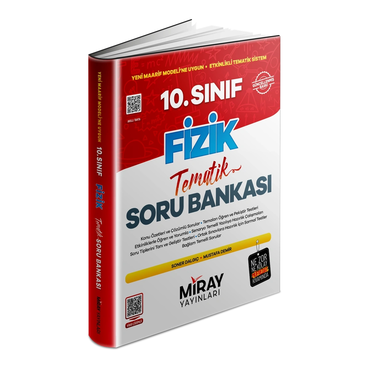 Miray 10. Sınıf Fizik Konu Özetli Tematik Soru Bankası