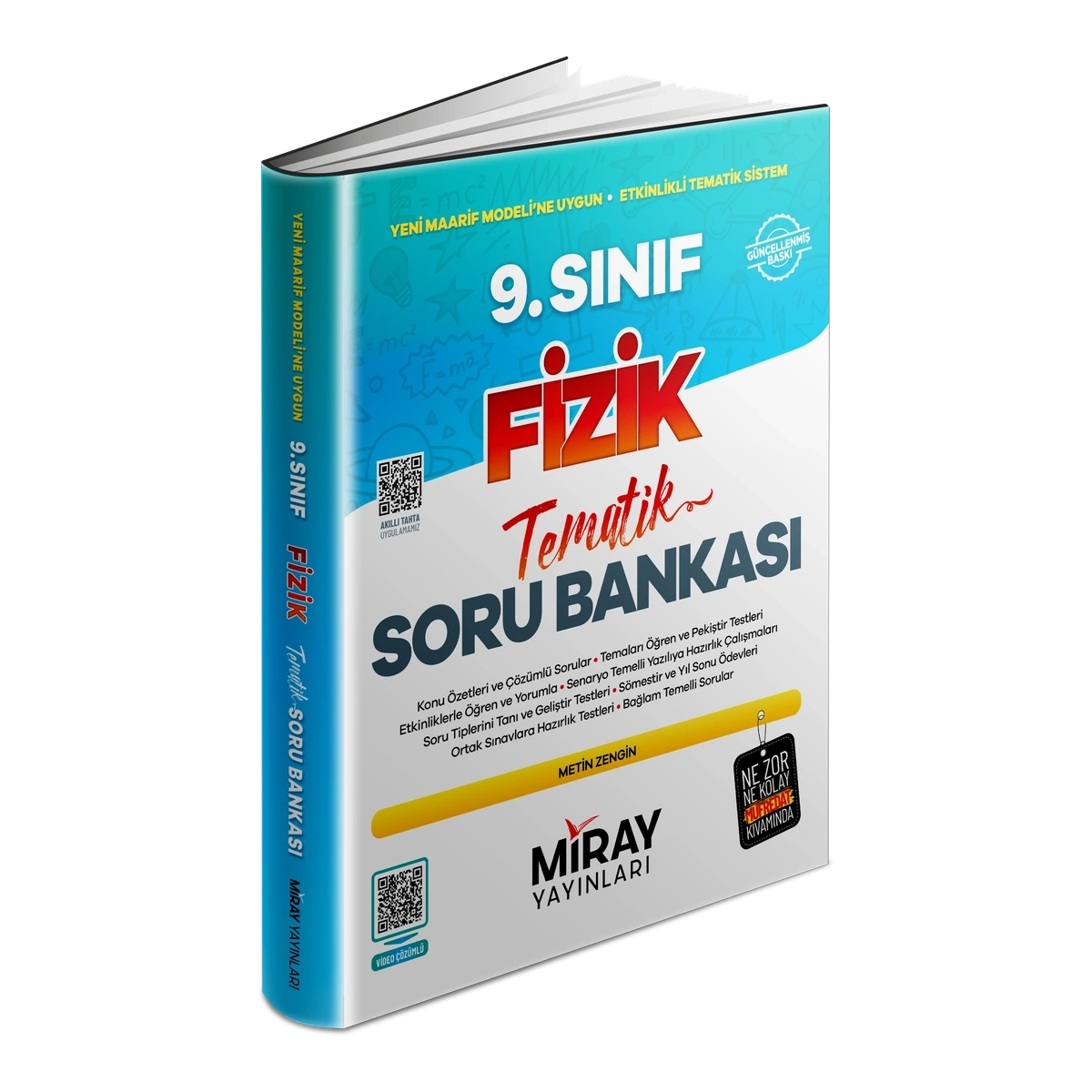 Miray 9. Sınıf Fizik Tematik Konu Özetli Soru Bankası