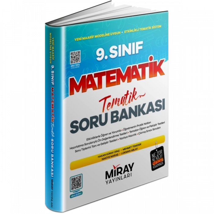 Miray 9. Sınıf Matematik Tematik Soru Bankası | Miray Yayınları