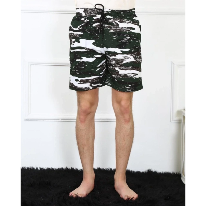 Moda Erkek Lakost Siyah Şort