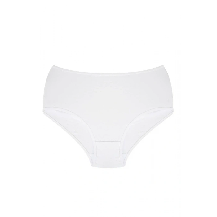 Moda Kadın Büyük Beden Külot Beyaz 40264