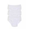 Moda Erkek Çocuk 3lü Beyaz Külot