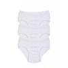 Moda Erkek Çocuk 3lü Beyaz Külot