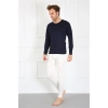 Moda Erkek Pamuk Beyaz Tek Alt İçlik