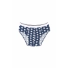 Moda Erkek Pamuk Desenli Likralı Slip Lacivert