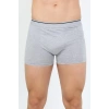 Moda Erkek Pamuk Likralı Boxer Gri