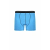 Moda Erkek Pamuk Likralı Boxer Mavi