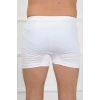 Moda Erkek Penye Boxer Beyaz