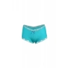 Moda Kadın Pamuklu 2li Boxer Turkuaz