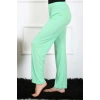 Moda Kadın Pamuklu Tek Alt Pijama Fıstık Yeşili