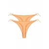 Moda Kadın Turuncu Yandan Bağlamalı 2li Tanga Slip