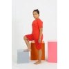 Moda Kız Çocuk Şortlu Kısa Kol Penye Pijama Takım