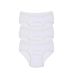 Moda Erkek Çocuk 3lü Beyaz Külot