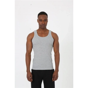 Moda Erkek Gri Sporcu Ribana Atlet