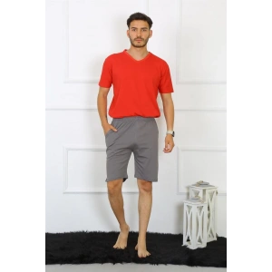 Moda Erkek Pamuk Füme Şort