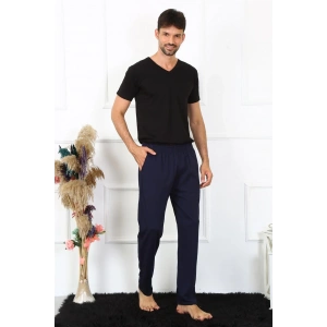 Moda Erkek Pamuk Lacivert Tek Alt Pijama