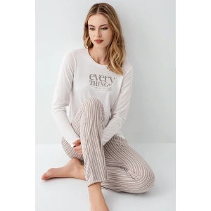 Arnetta 3424-s Kadın Uzun Kol Pijama Takım