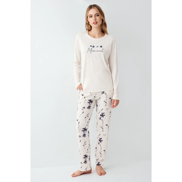 Arnetta 3411-s Kadın Uzun Kol Pijama Takım