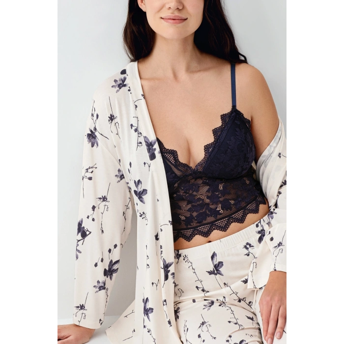 Arnetta 3414-s Kadın 3lü Pijama Takımı