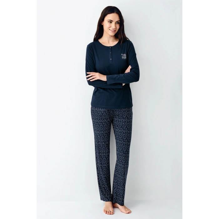 Arnetta 3429-s Kadın Uzun Kol Pijama Takım