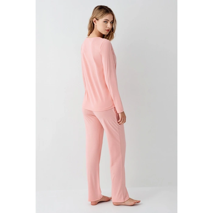 Arnetta 3460-s Kadın Uzun Kol Pijama Takım