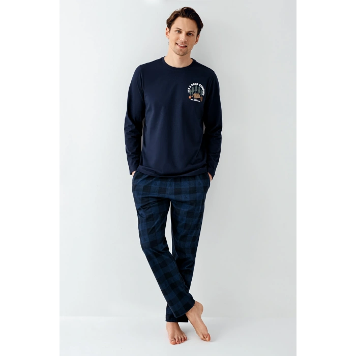 Arnetta 3500-s Erkek Uzun Kol Pijama Takım