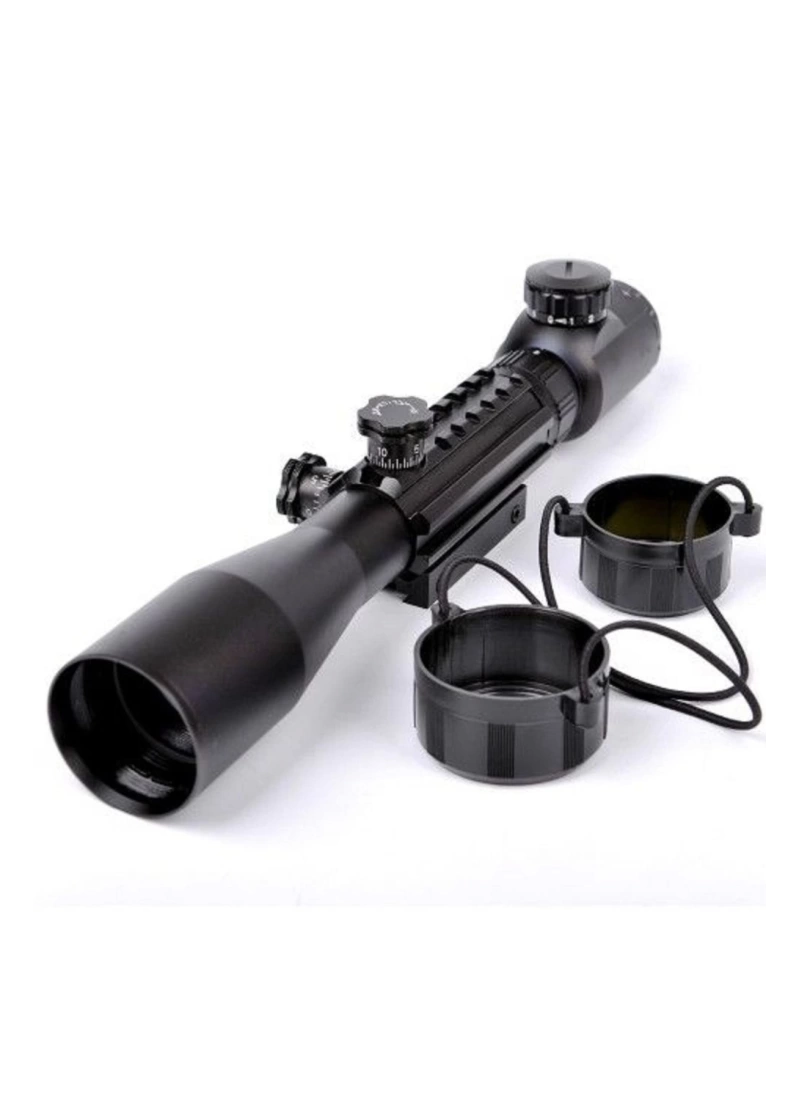 3-9x32 Zoomlu Av Tüfeği Dürbünü Çift Işık Kaynaklı Kızaklı