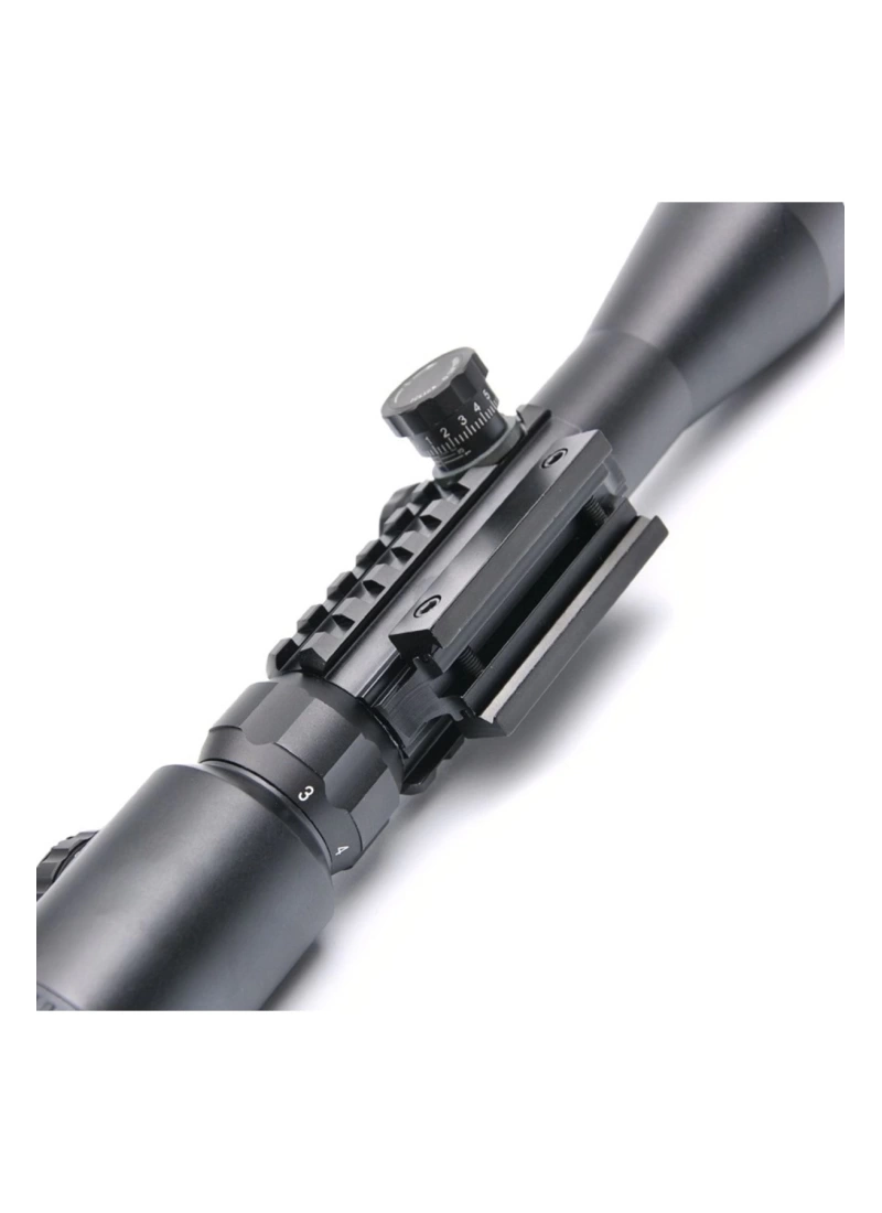 3-9x32 Zoomlu Av Tüfeği Dürbünü Çift Işık Kaynaklı Kızaklı