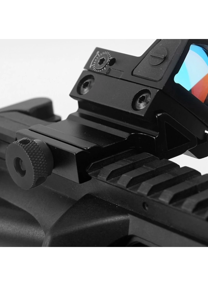 45 Derece Açılı Side Picatinny Taktik Tüfek Fener/Lazer Yan Surefire Aparatı 22mm
