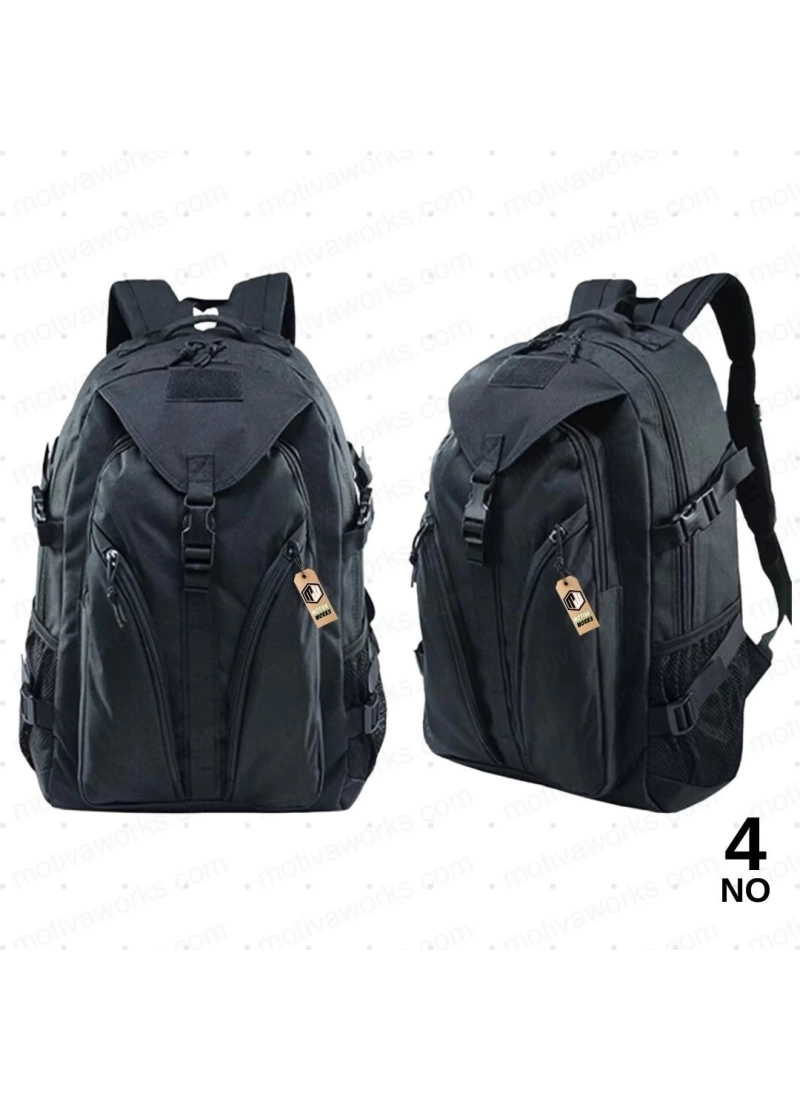 47CM Taktik Siyah Sırt Çantası MW248 NO4