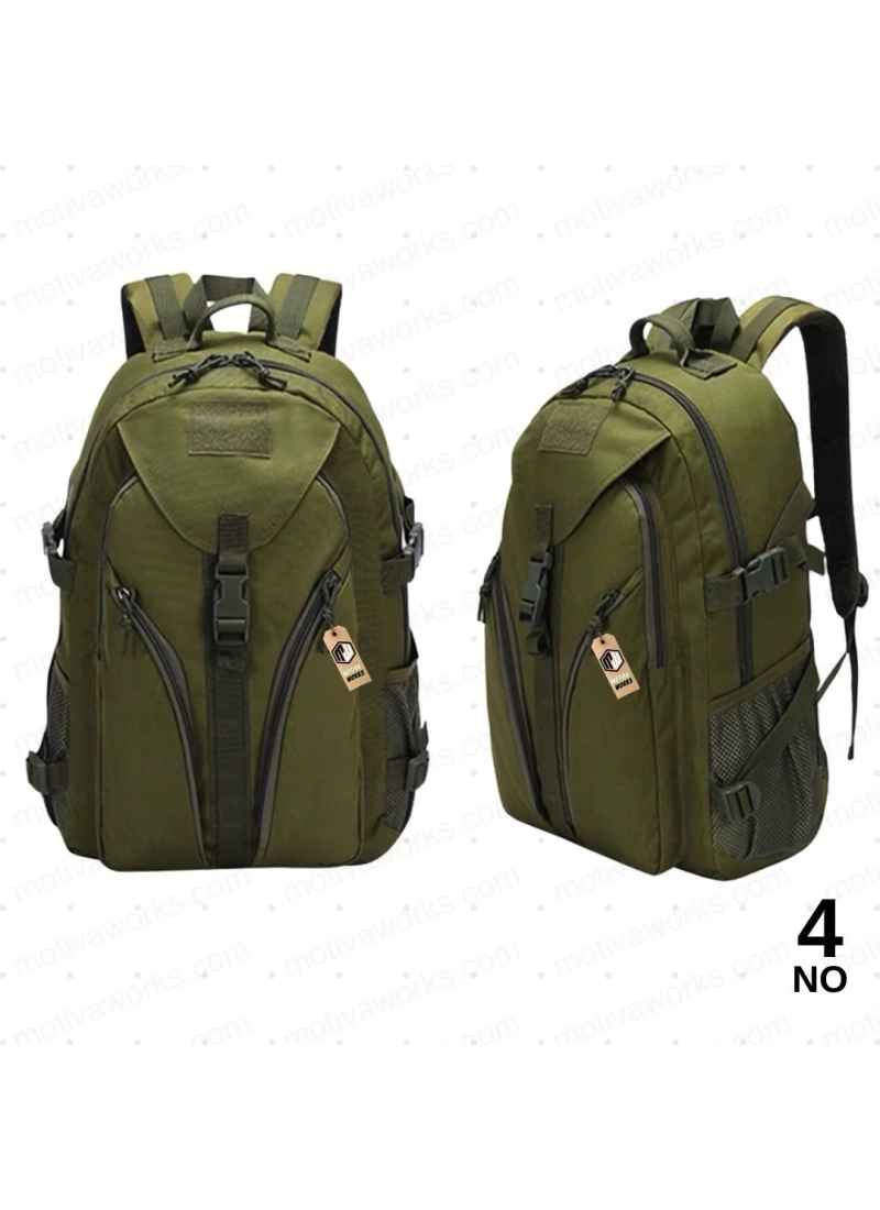 47CM Taktik Haki Yeşil Sırt Çantası MW248 NO4