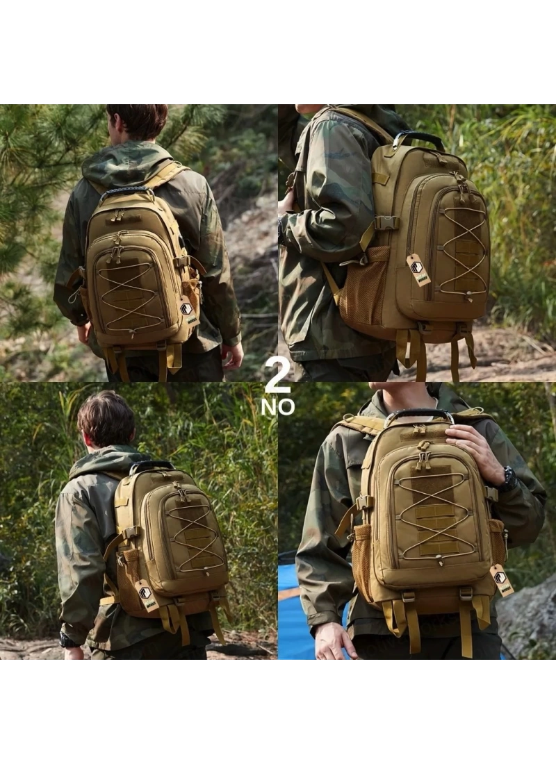 50CM Taktik Siyah Sırt Çantası MW249 NO2